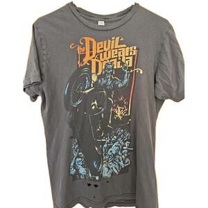 The Devil Wears Prada Vintage Band Shirt "DEATH RIDER" Size Medium RARE Tee